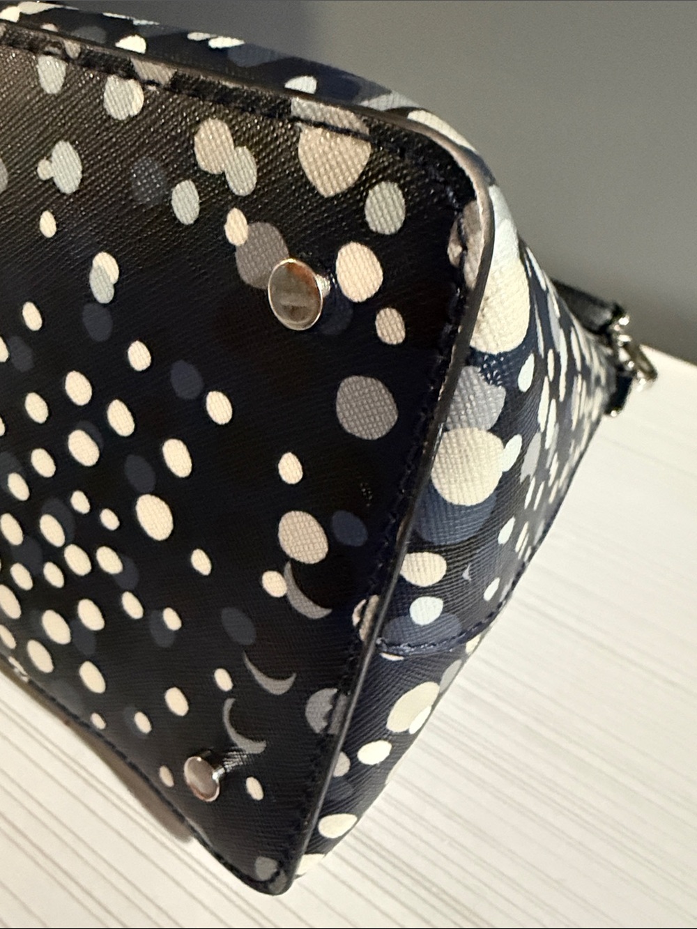 Kate Spade New York Maise Soiree Dot Medium Dome Satchel - Picture 5 of 8